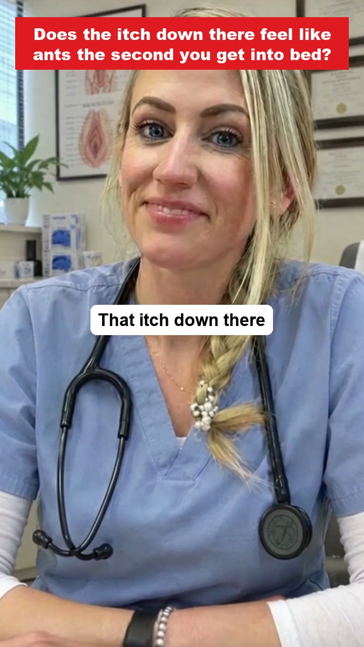 Check If the product you're using for the itch down there is making it worse