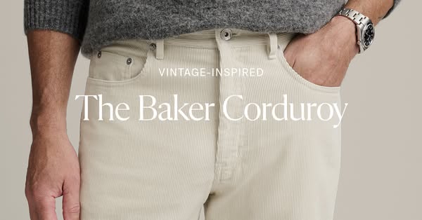 Corduroy Pants Made of Fabric