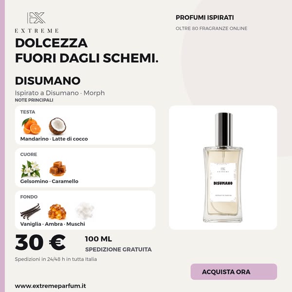 Il profumo che dura una giornata intera