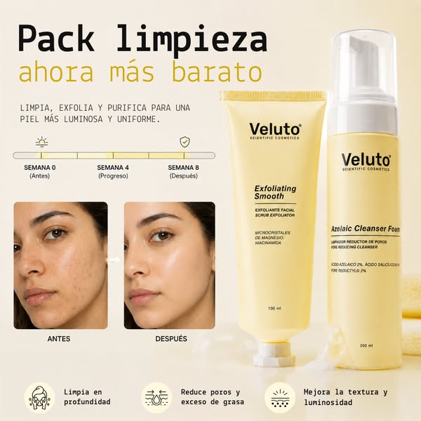 Limpieza activa, piel equilibrada.