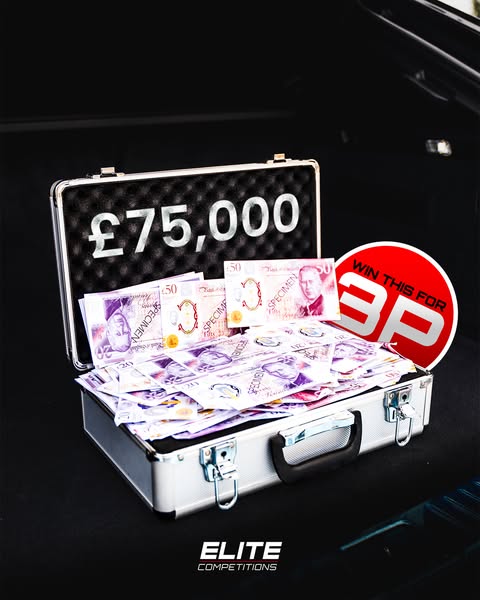 Win £75,000 For Only 3p!