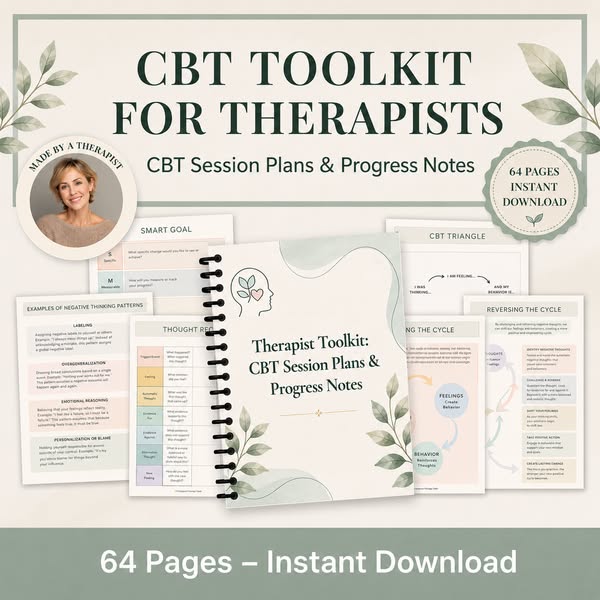 90% Off CBT Counseling Toolkit
