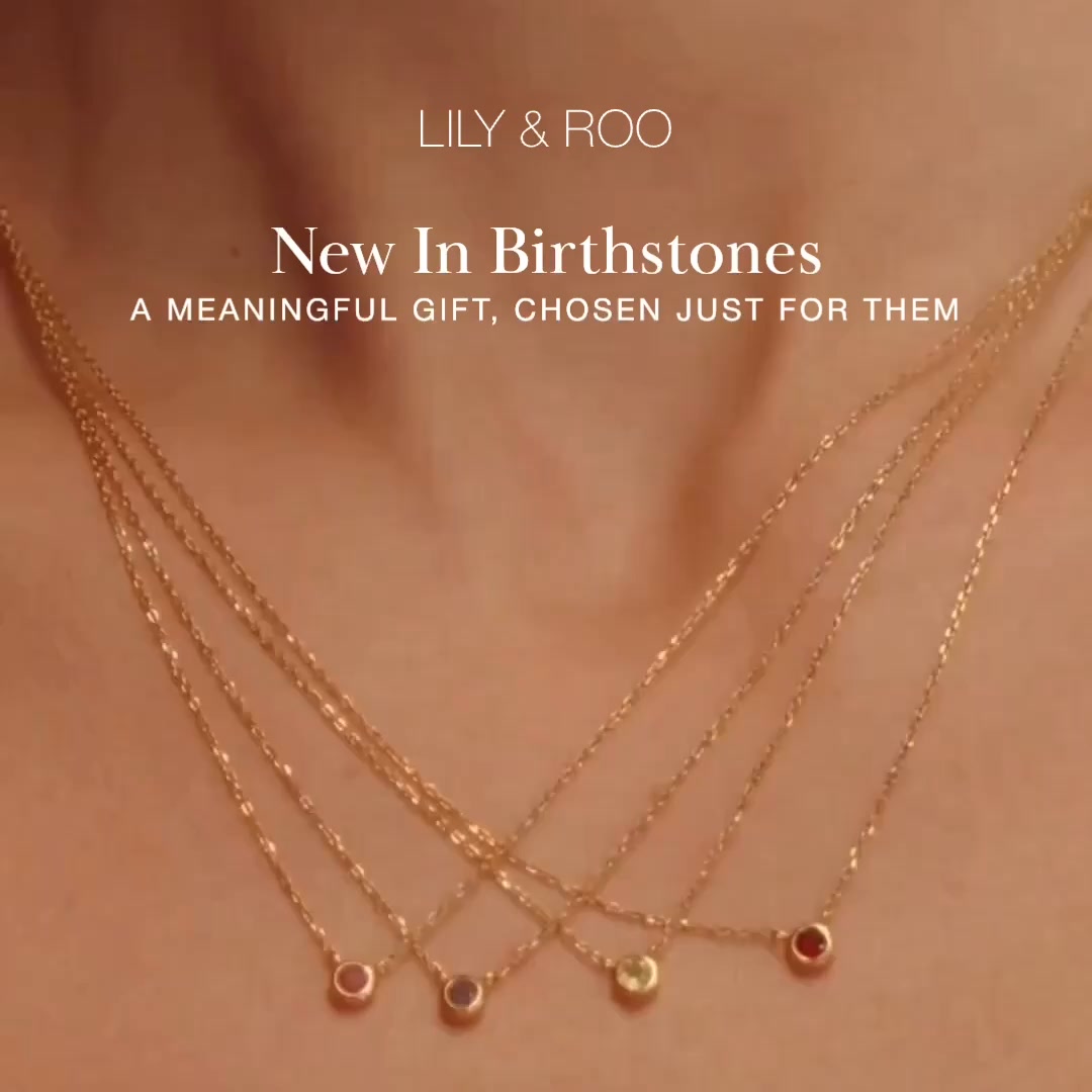 New In Birthstones at LILY & ROO