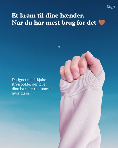 En hoodie der føles som et kram