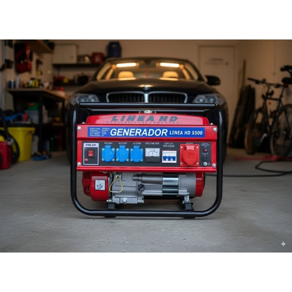 Generador de Gasolina LINEA HD 9500W – Potencia Profesional para Todo Hogar o Negocio