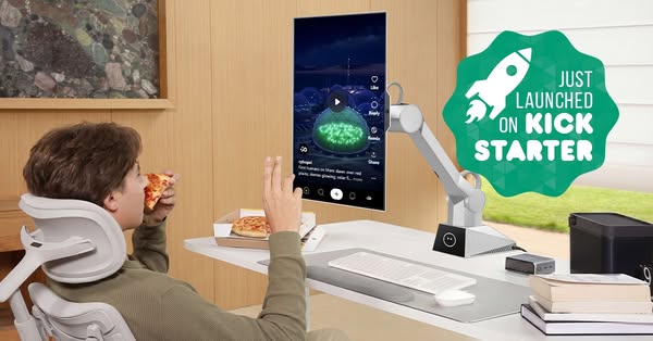 The First Robotic Monitor For Your Workspace