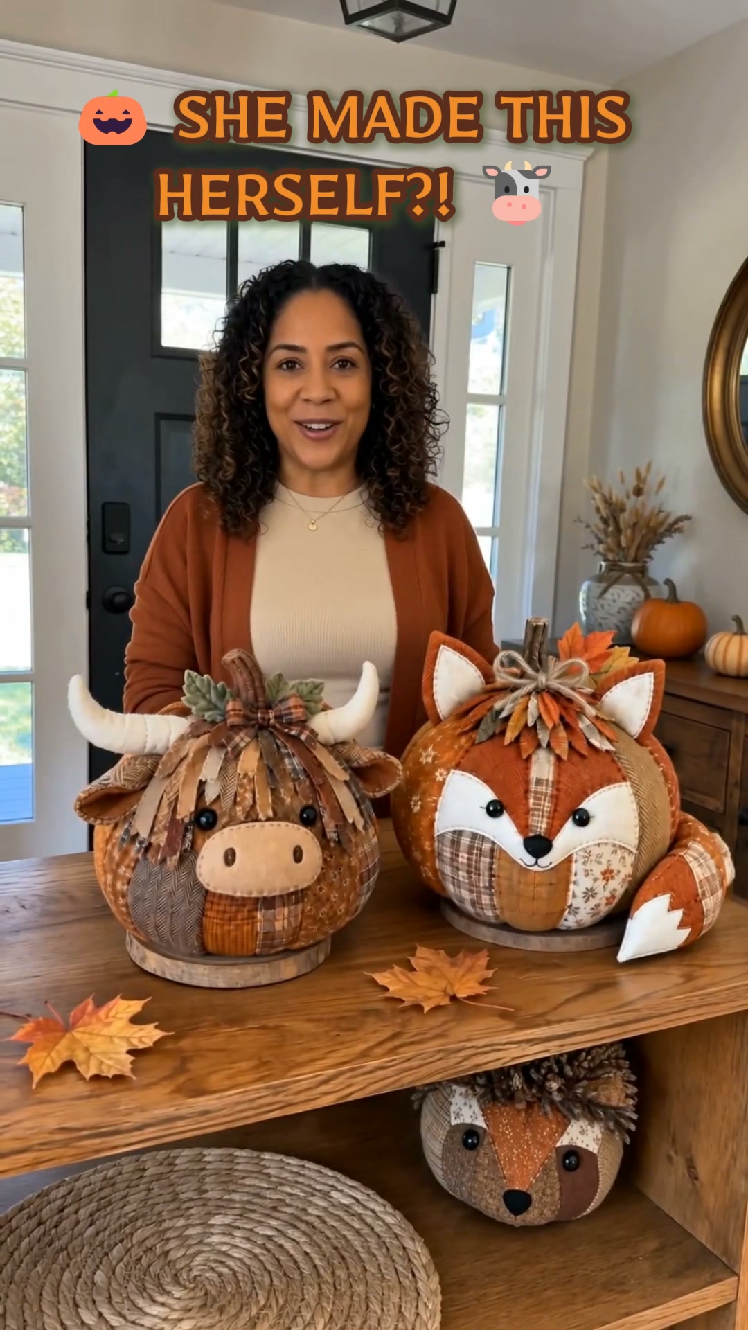 Sew a Cozy Fall Pumpkin