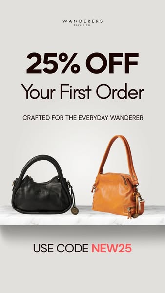 25% Off Your First Order