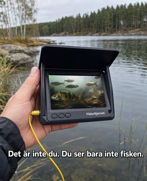 Se fisken innan du kastar