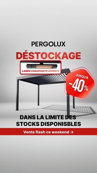 Vente Flash : Jusqu'à -40% + Chauffage OFFERT