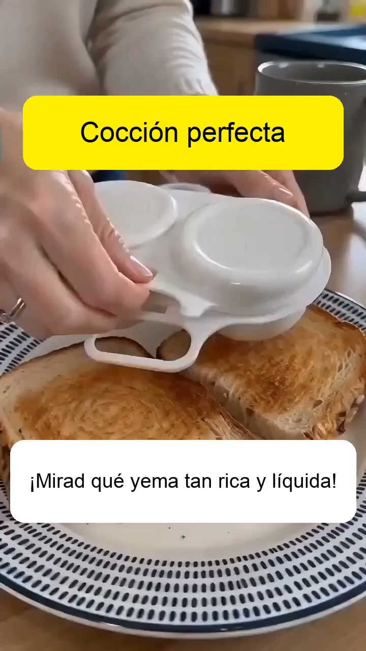 Huevos perfectos en 90 segundos