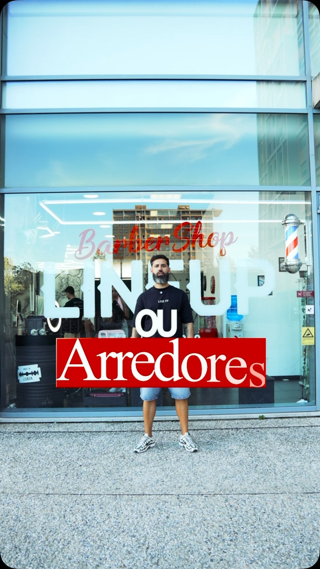 Anúncio de Barbearia Line Up