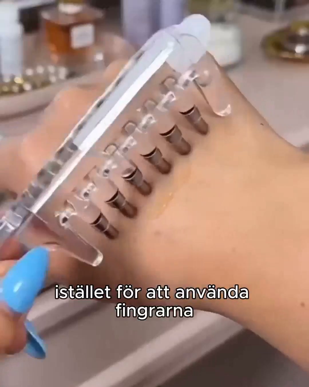 Serum direkt till hårbotten!