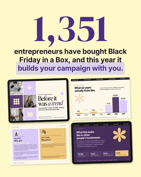 The Same Black Friday Plan Worked for a Realtor, a Photographer and a Fiction Coach
