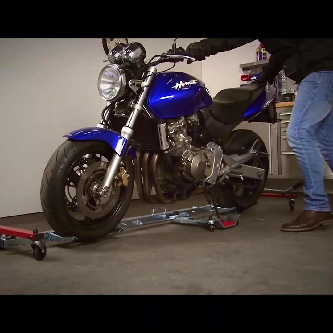 Folding Motorcycle Rolling Stand