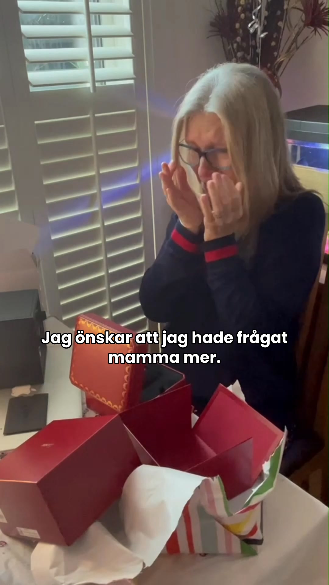 En gåva hon aldrig glömmer