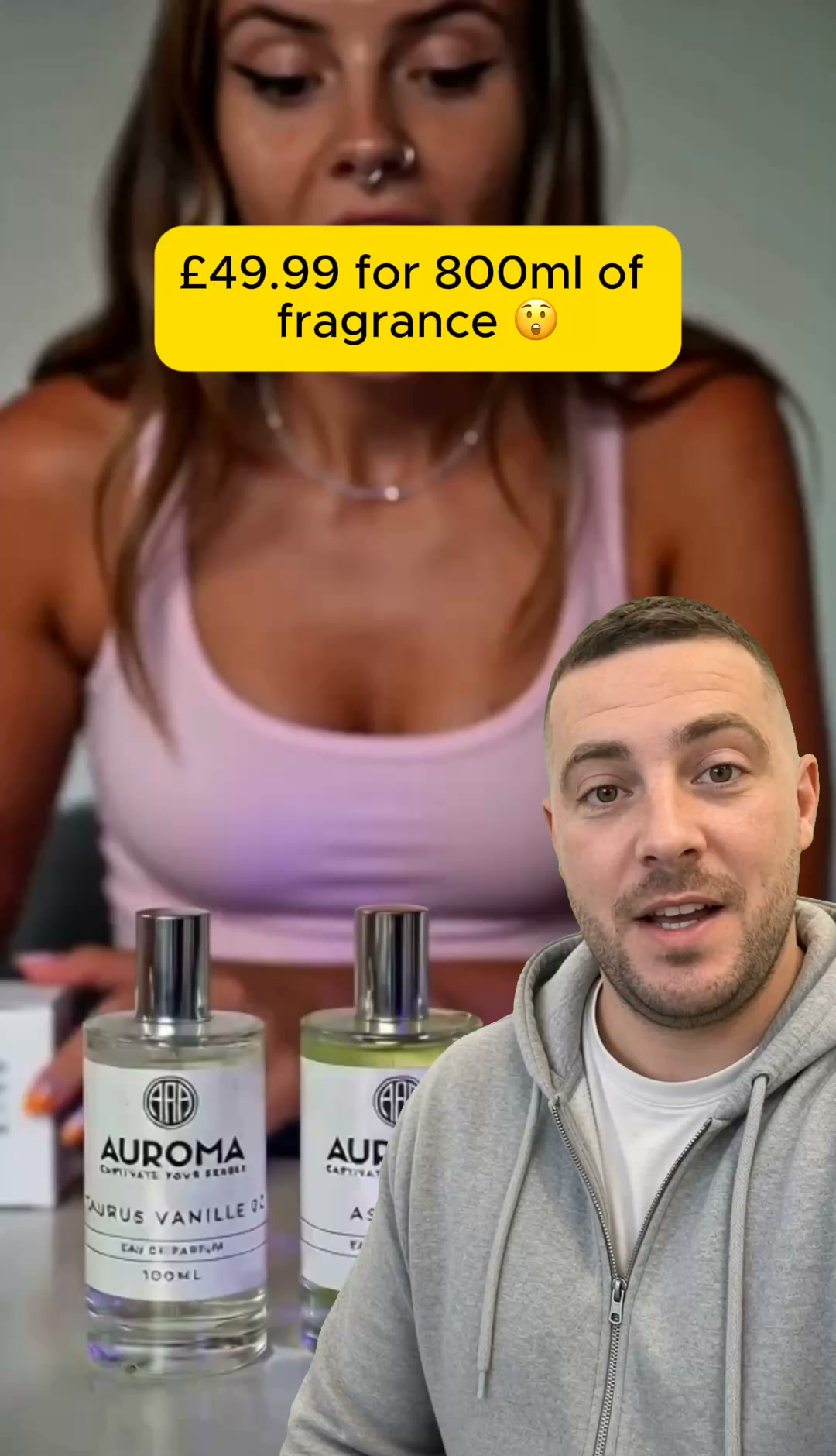 "3 people asked me what I had on"
