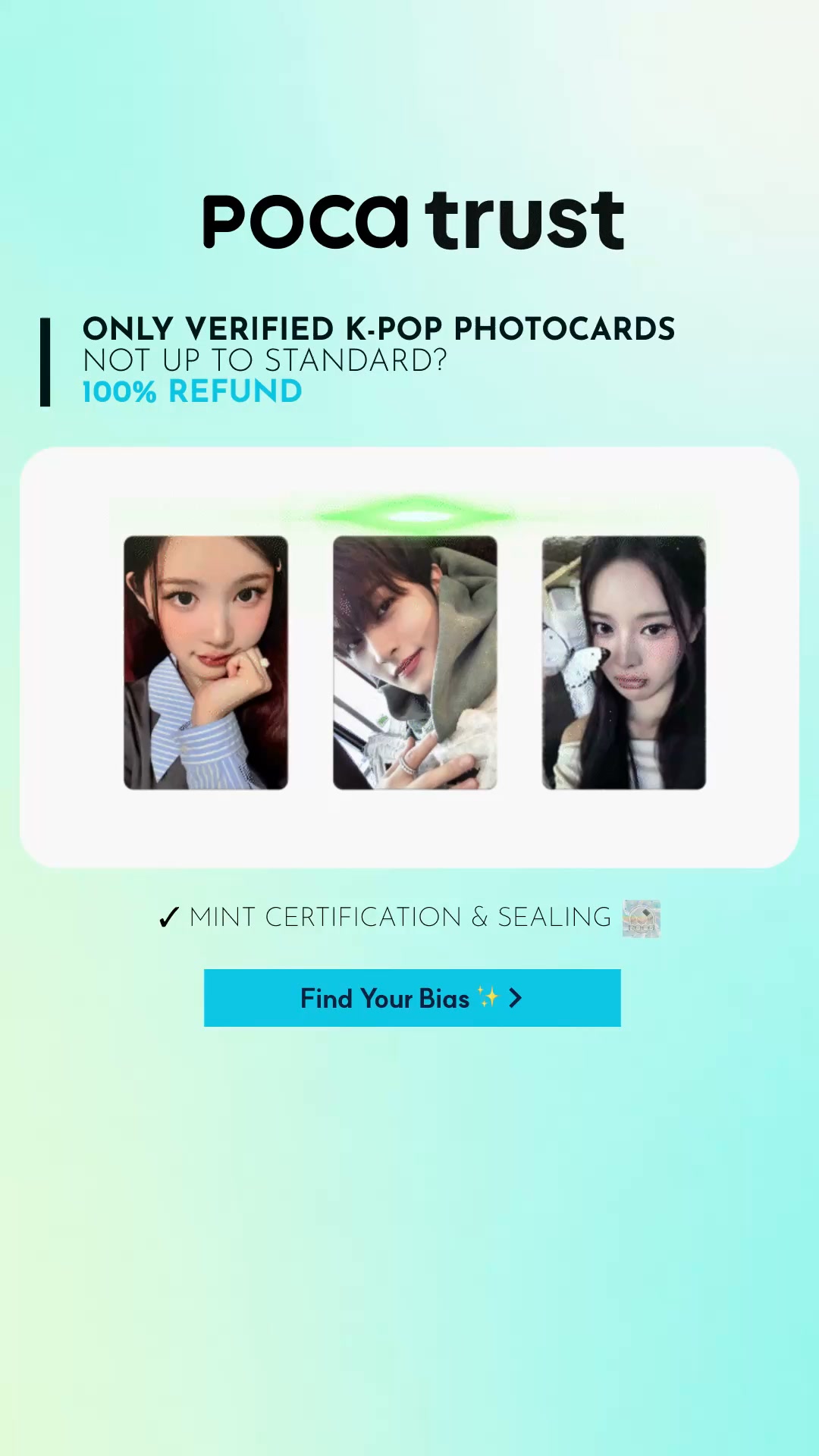 Zero Fake K-pop Photocards