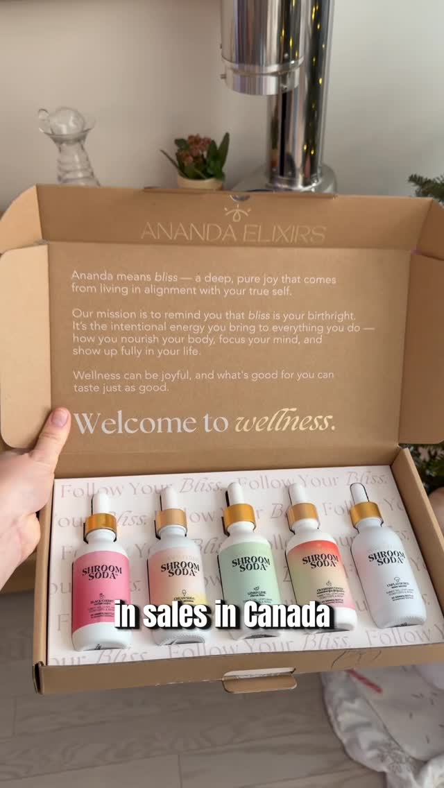 Anúncio de Ananda Elixirs