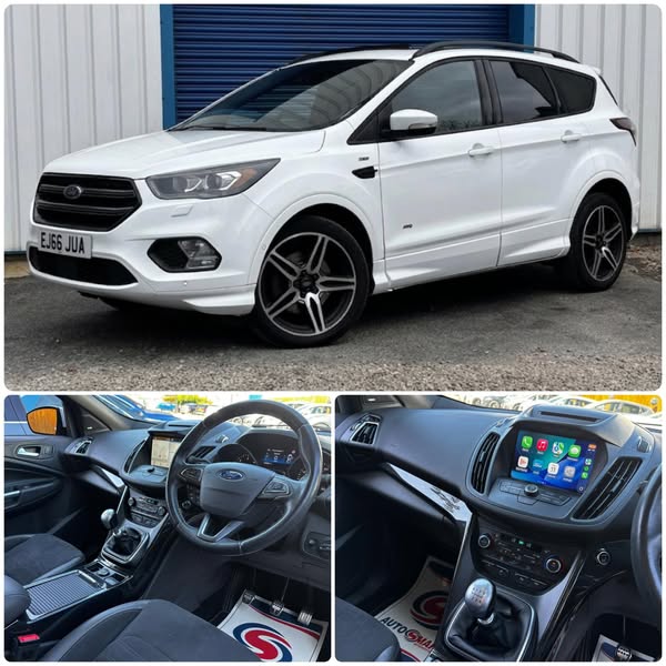 Used 2016 Ford Kuga 2.0 TDCi EcoBlue ST-Line SUV 5dr Diesel Manual AWD Euro 6 (s/s) (180 ps) For Sale (U23282) | The Professional Car Agent