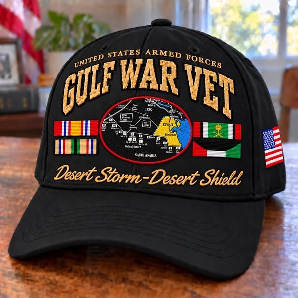Last Day 49% OFF! - Gulf War Veteran Tribute Cap - KHAKI