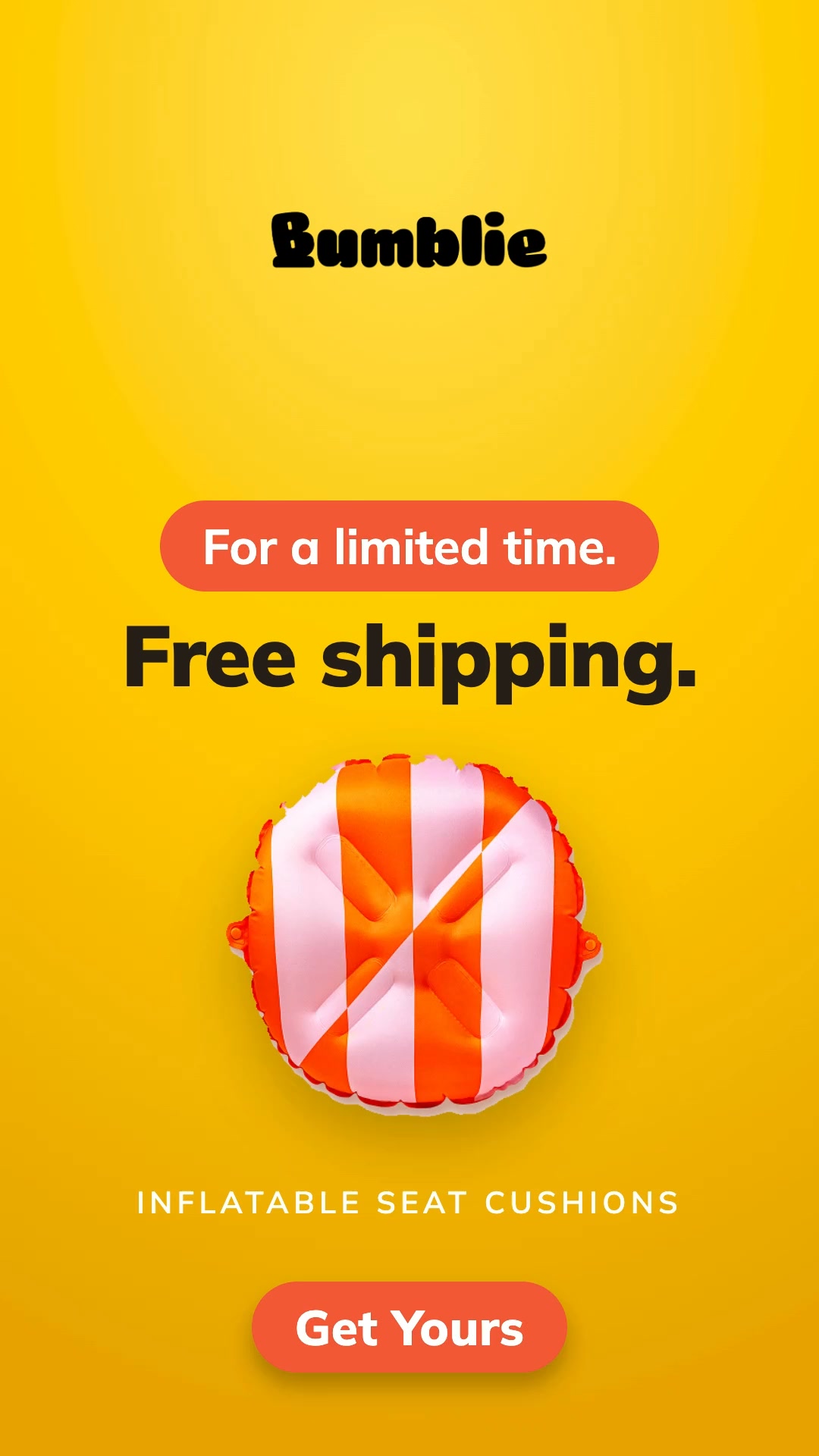 Free shipping. Limited time.