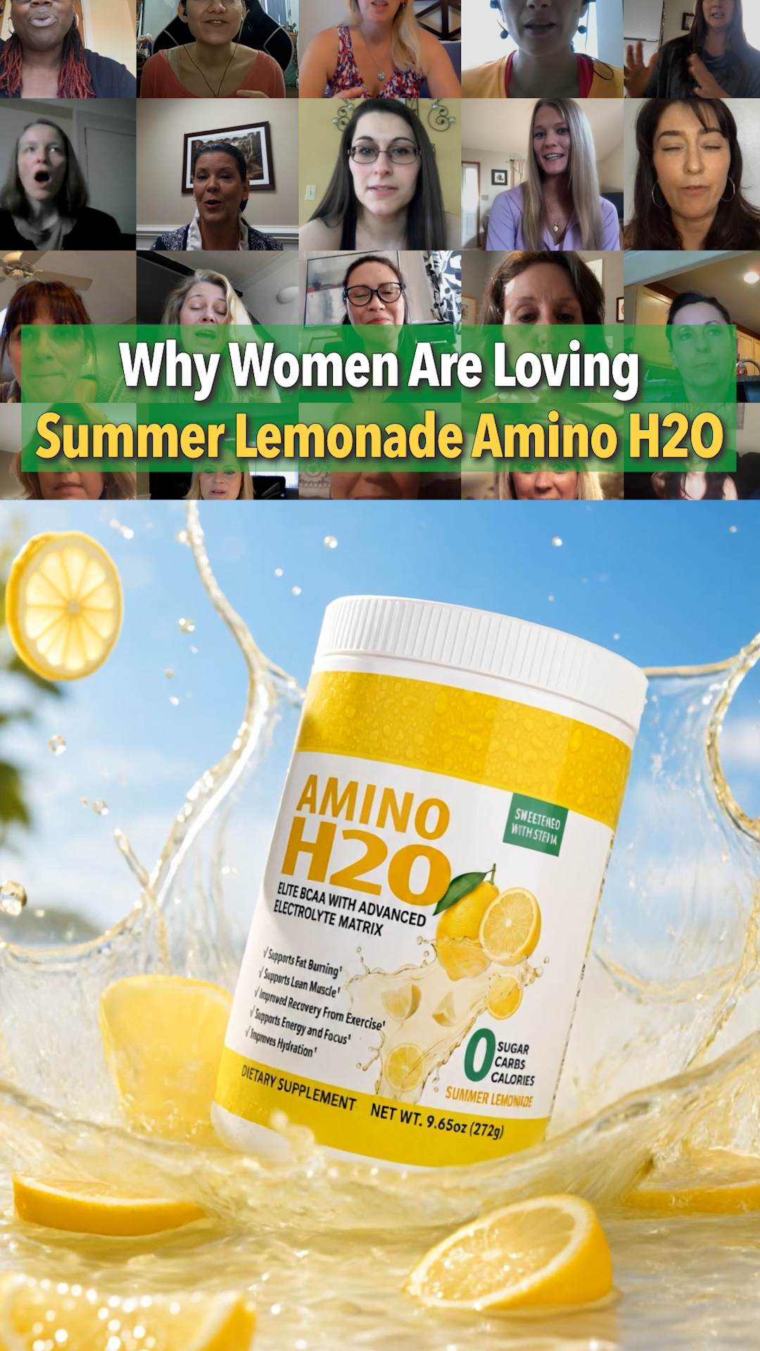 Why Women Are Loving Summer Lemonade Amino H20™