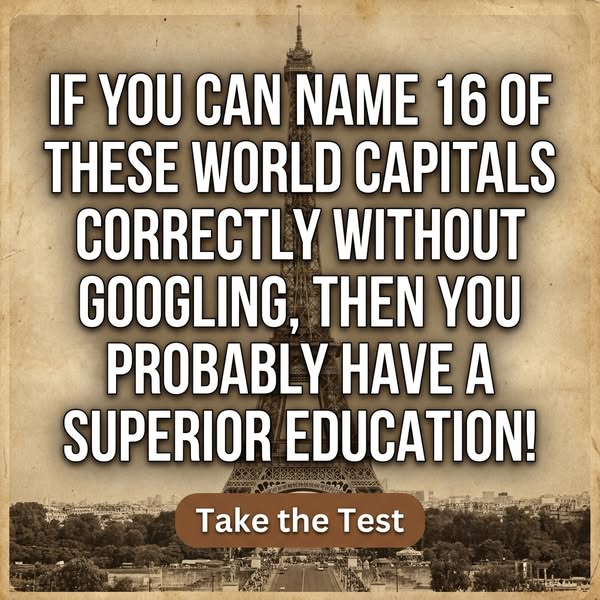 World Capitals Quiz EXT