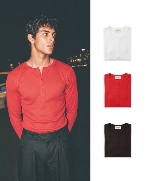 Elian Henley Top - Revivo Avenue