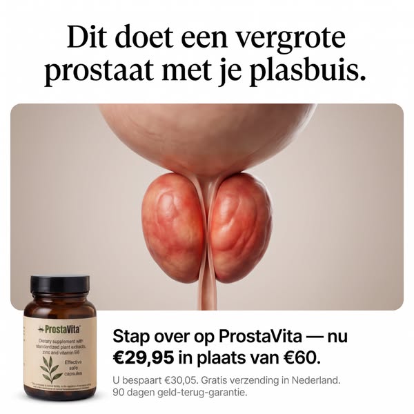 VIJF KEER PER NACHT PLASSEN?