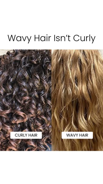 Wavy Hair Isn't Curly