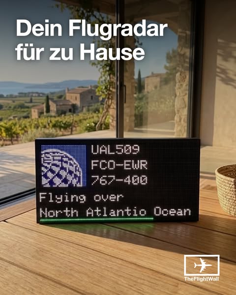 Dein Flugradar für zu Hause
