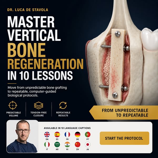 Hard & Soft Tissue Augmentation 2.0 — Dr. Luca De Stavola