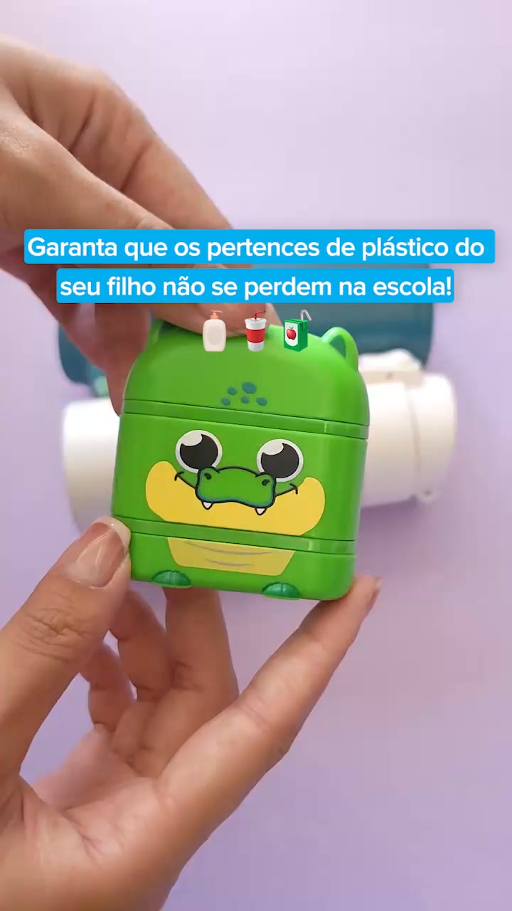 Pare de perder itens na creche