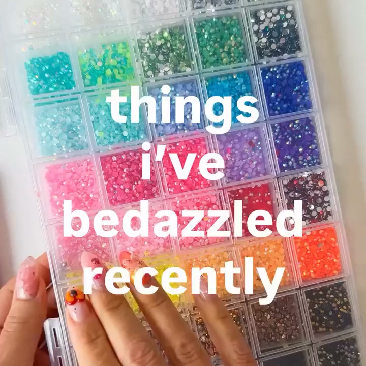 Bedazzle Kit – 48.000 strass-steentjes in 60 kleuren