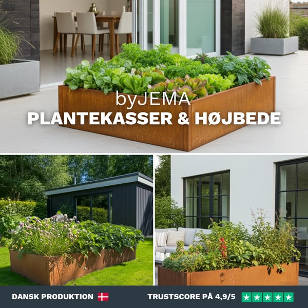Plantekasser i god kvalitet fra byJEMA