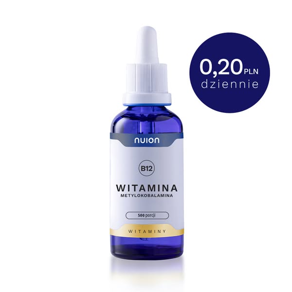 Witamina B12 metylokobalamina NUION