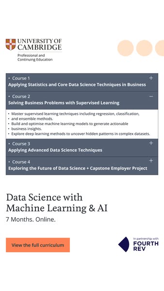 Cambridge PACE | Data Science with Machine Learning & AI