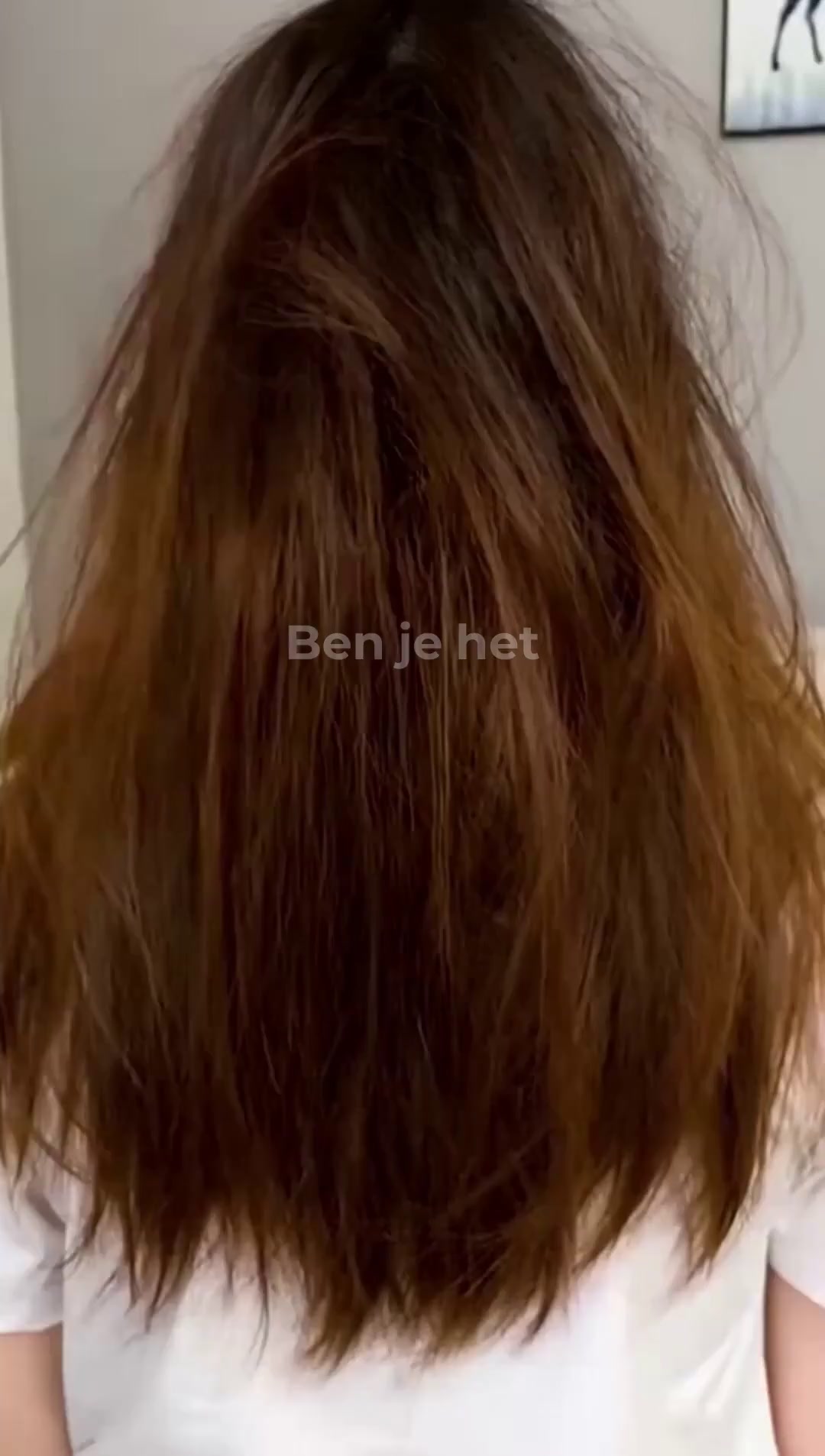 Zijdezacht haar in een paar minuten