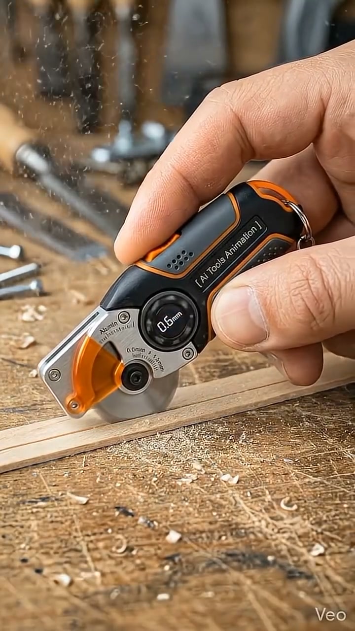 Free Shipping! | Handheld Mini Cordless Circular Saw for Precision Crafting & DIY