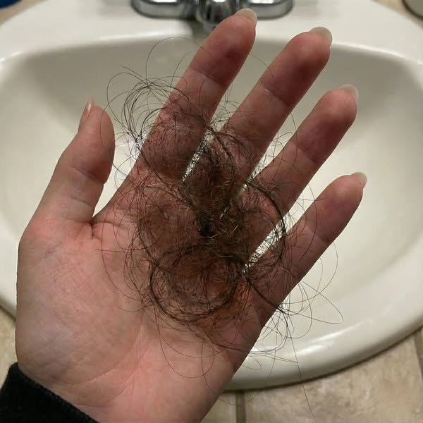My hair changed completely