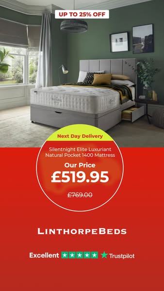Up to 25% Off Next Day Delivery Mattresses