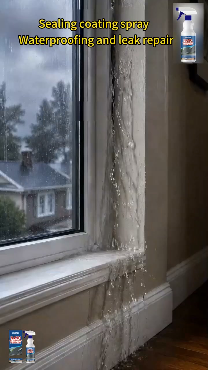 Tiny Crack? Don't Wait for the Next Rain!