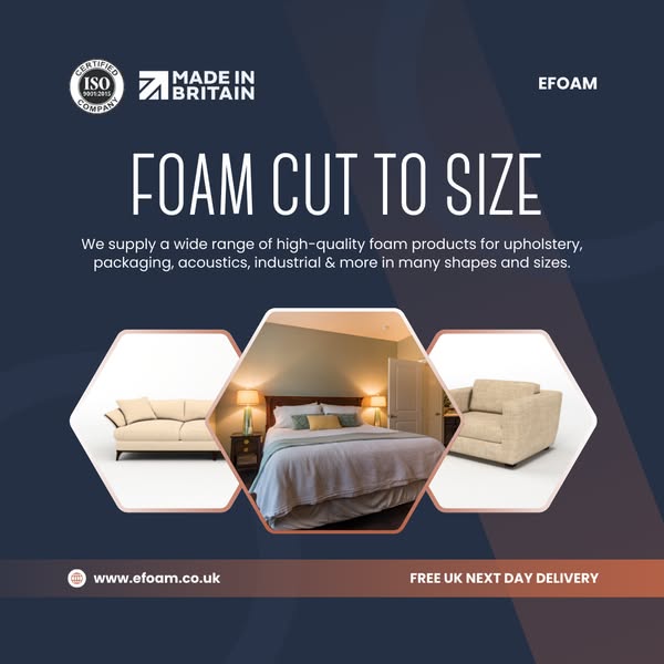 Foam Cut to Size & Shape