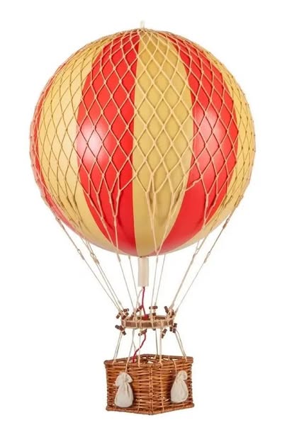 Stylowy balon dekoracyjny "Royal Aero, Red Double"