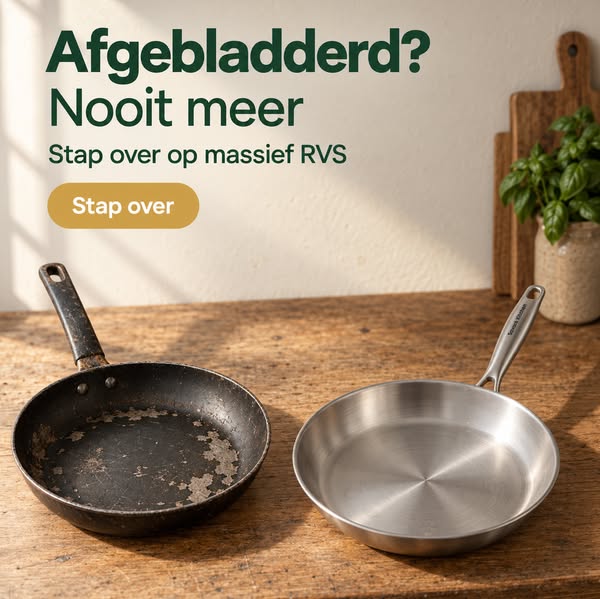 Stap over op RVS
