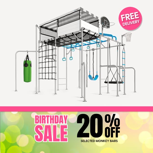20% Off Climbing Frames