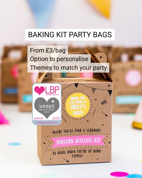 Award-winning Party Bags (From £3)