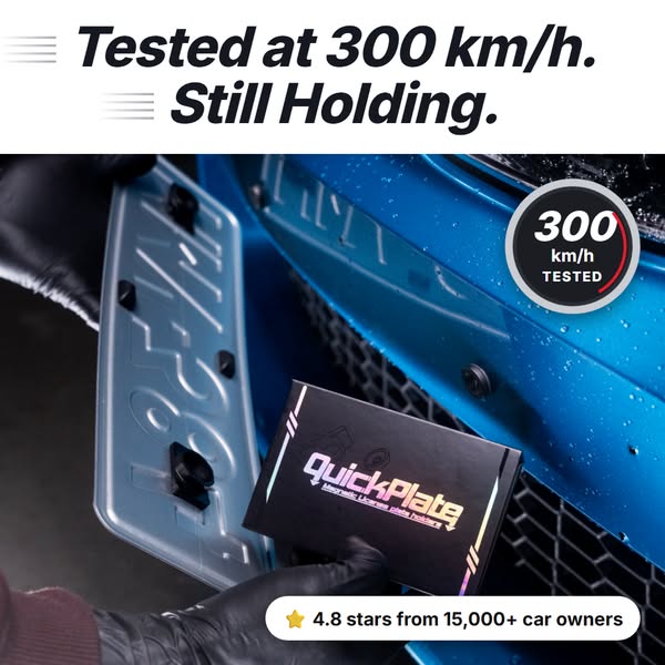 Pop License Plates Off In Seconds