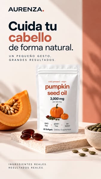 El secreto mejor guardado de las semillas de calabaza para un pelo más fuerte.